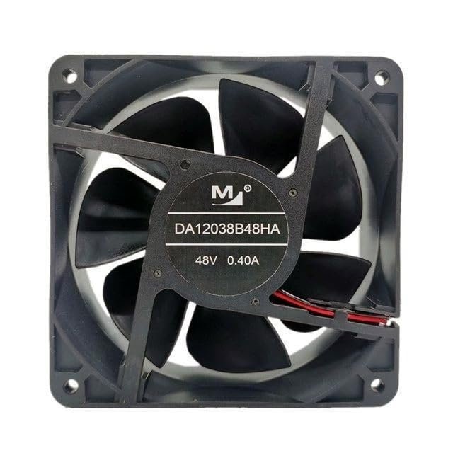 for DA12038B48HA 48V 0.40A 12038 12CM 2-Wire Cooling Fan