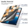 ACWDMKH for Microsoft Surface Pro 9 Case Protector PU Leather Slim Folio Stand Multiple Viewing Angles Shockproof Cover for Surface Pro 9 13 Inch 2022 Tablet Cover,Cat Family view 3
