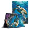 ACWDMKH for Microsoft Surface Pro 9 Case Protector PU Leather Slim Folio Stand Multiple Viewing Angles Shockproof Cover for Surface Pro 9 13 Inch 2022 Tablet Cover,Tropical Sea Turtle view 1