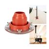 Tent Stove Jack Kit, Bell Tent Flue Flashing High Temp Flexible Pipe Flashing Compatible with Frontier Outbacker Stove Triple Wall Pipe Sections view 1
