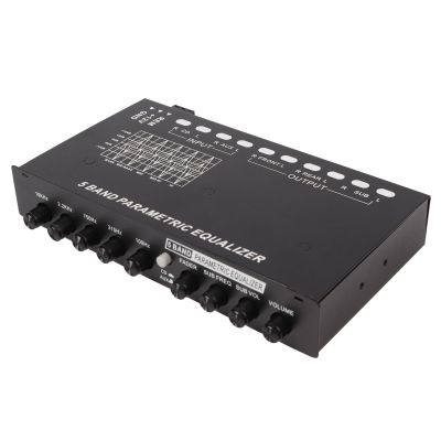 5 Bands EQ Car Amplifier, Car Stereo Equalizer Easy To Use High Output for Vehicle