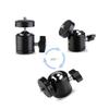 DirectNine Basics 2pcs Damping Spherical Mount for Camera Slide Platform Base for and Monopod Aluminum Alloy Black view 2
