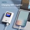 ciciglow 4G LTE 300Mbps USB Power Bank Portable Router, Pocket Mobile Network Hotspot, USB Modem With SIM Card Slot, 10 Users, for Car Outdoor view 4