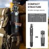81'' Carbon Fiber Tripod for Camera WEYLLAN Heavy Duty Tripod Camera, 10-Layer Carbon Fiber Tube, 32.5mm Professional Tripod Leg with DSLR Ball Head for Camcorder Telephoto Lens, Max Load 20kg view 3
