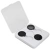 3pcs CPL ND8 DN16 Lens Filter Set, CPL ND8 ND16 Action Camera Lens Filter Polarizer 3 in 1 Accessory Set, for Action view 1