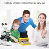 40x-2500xm Agnification,Lab Microscopes for Adults, Can Be Connected to Mobile Phones, with Led Illumination&Storage Bag, Interpupillary Distance Adjustment Range: 55-57mm,6000X view 2