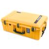 Pelican 1595 Case by ColorCase - Yellow - Large Sized Waterproof Case (Case Only) - OD Green Handles & Latches view 2