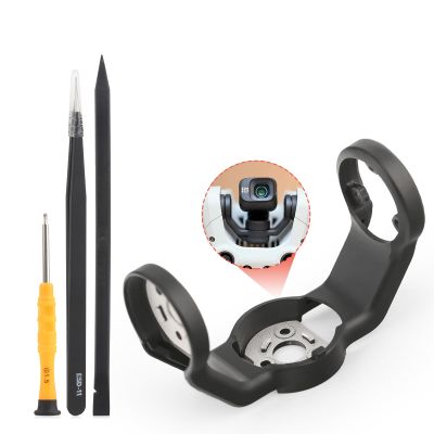 Gimbal Roll Arm Lower Bracket for DJI Mini 3 Pro Arm Bracket Replacement Drone Gimbal Camera R-axis Roll Accessories with Repair Tools