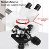 Binocular Compound Microscope, 40-1000X Magnification Microscope with LED Illumination, Biological Binocular Microscope for Aldults Beginners Students Gifts,6000X view 4