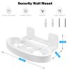 Router Mounting Brackets Router Wall Mount Holder for Orbi Whole Home Tri-Band Mesh WiFi 6 System RBK762S, RBK762S, RBS760 view 3