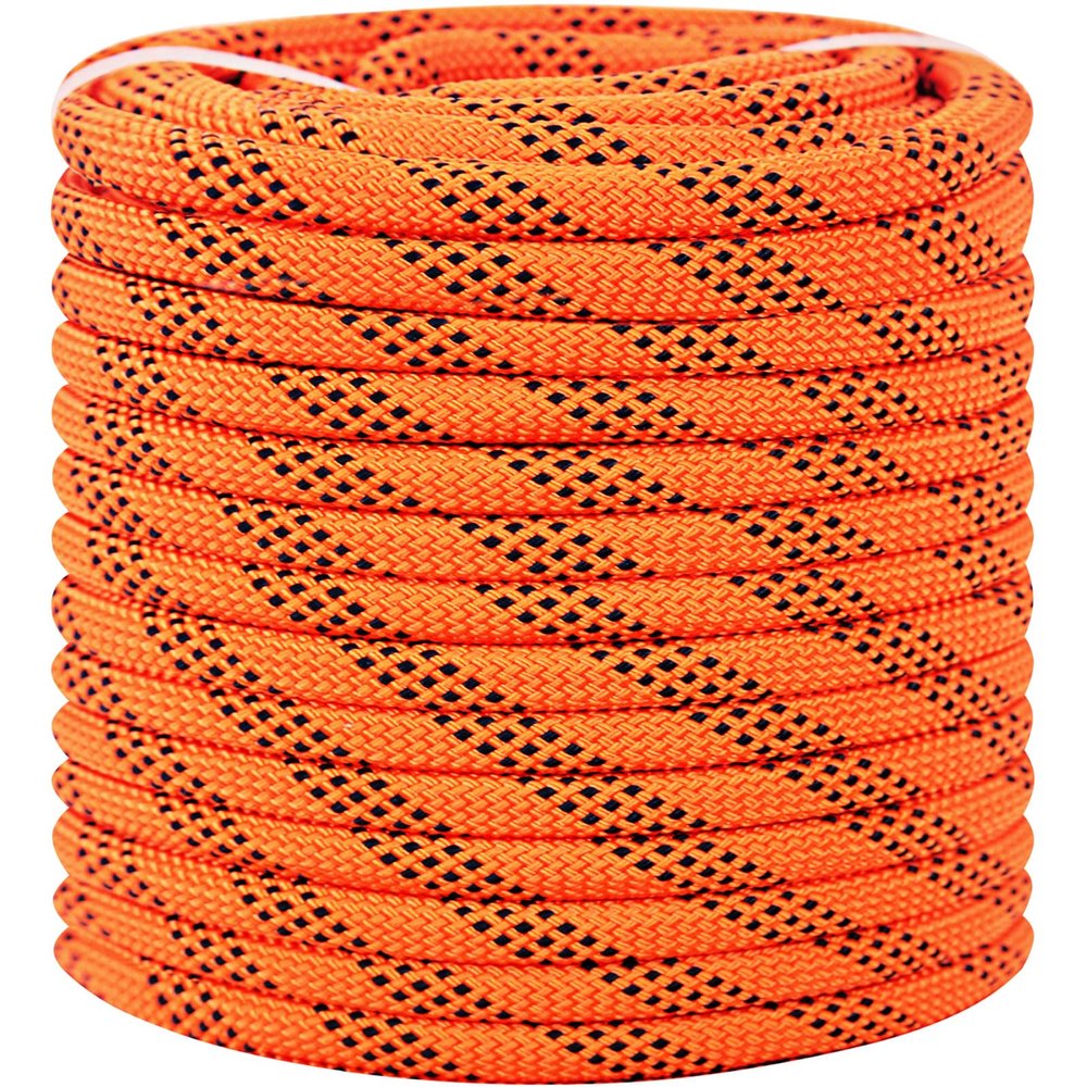 Meyoppm Braided Polyester Arborist Rigging Rope (3/8 inch x 150 feet), High Strength Arborist Rigging Rope for Outdoor Rock Climbing, Mountain Climbing, Hiking, etc