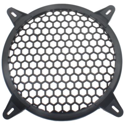 OZXNO 2 Pack 8 Inch Speaker Grills Subwoofer Grill Waffle Grill Guard Protector Covers with Mounting Screws ABS Mesh Round Subwoofer Speaker Cover