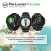 Voice Caddie A3 Golf Watch Subscription Free with Green Undulation, 40k+ Preinstalled Courses, Lightweight w/Slope Mode 1.3" Color Touchscreen, Pin Reload, Smart Green View Golf GPS & Fitness Mode BK view 4