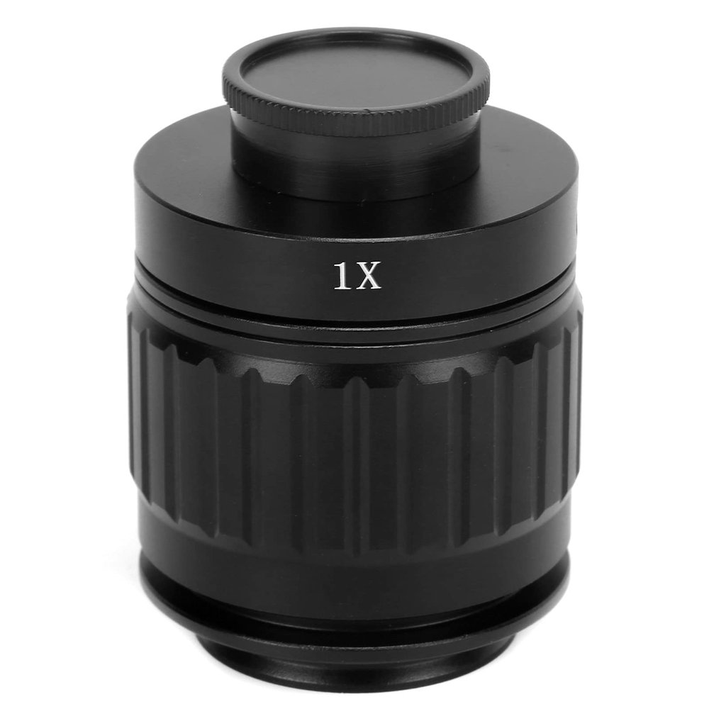 C Mount Camera Adapter for Trinocular Stereo Microscope 1X 38mm Tube Lens Adapter