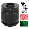 C Mount Camera Adapter for Trinocular Stereo Microscope 1X 38mm Tube Lens Adapter view 4