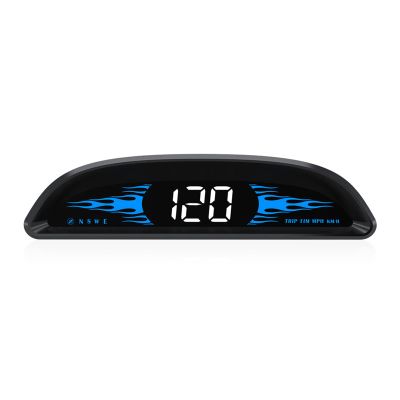 Mulcort Car Head-up Display Digital GPS Navigation Speedometer GPS Dual System Display Screen with Speed/Time/Direction/Mileage Vehicle Overspeed Alarm Fatigue Driving Alarm
