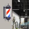 banborba 28inch Barber Pole Red White Blue LED Light, Hair Salon Rotating LED Strips, Wall Mount Waterproof Save Energy Wall Lamp, Traditional Barber Pole Outside Barber Shop Rotating Sign Light view 4