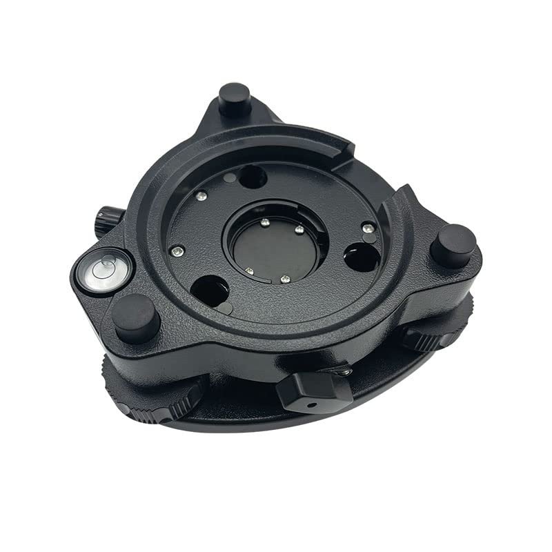 NEW THREE-JAW WITH OPTICAL PLUMMET FOR surveying BLACK COLOR