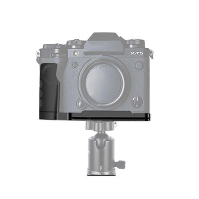 BGNing XT5 Quick Release L Plate Hand Grip Holder Handle w 1/4 3/8 Srew Hole for Fujifilm X-T5 Camera Tripod Ball Head Adapter