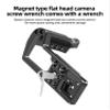 BGNing XT5 Quick Release L Plate Hand Grip Holder Handle w 1/4 3/8 Srew Hole for Fujifilm X-T5 Camera Tripod Ball Head Adapter view 3
