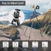 ARTCISE Tripod Leveling Base Aluminum Alloy -15/+15 Tilt Adjusting Leveler Flat Plate 360 Panoramic Compatible with Canon Nikon Sony DSLR Camera Camcorder Max Load 22 lbs/10Kg view 2