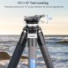 ARTCISE Tripod Leveling Base Aluminum Alloy -15/+15 Tilt Adjusting Leveler Flat Plate 360 Panoramic Compatible with Canon Nikon Sony DSLR Camera Camcorder Max Load 22 lbs/10Kg view 3
