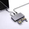 6 in 1 Card Reader for CFexpress Type B, CFexpress Type A, SDXC UHS-II, Micro SD/SD Cards, with USB-A Port 10Gbps view 3