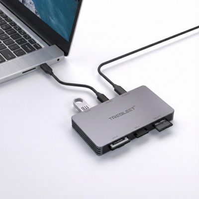 6-in-1 Professional Multi-Card Reader for CFexpress Type A & Type B, SDXC UHS-II, MicroSD  USB 3.2 Gen 2 (10Gbps) with Extra USB-A Hub Port & Auxiliary Power Support for Sony/Canon/Nikon/Mac/Windows