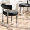 Kichvoe 50pcs Transparent - Chair Leg Caps Floor Protectors for Tubes End Non- Design for Furniture Stability for Shelving and Legs view 3