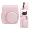 Airshi Camera Case, PU Heavy Duty Antiscratch Mini Camera Bag Adjustable with Stickers for Mini 12 (Pink) view 3
