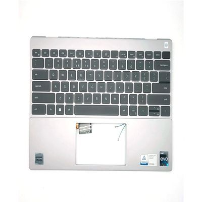 Bayjebu Replacement Parts for DELL Inspiron 5320 5325 13.3" Palmrest Keyboard Bezel US-English Backlit Gray 04DW17 4DW17
