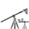 NovelGoal Camera Extension Pole Horizontal Center Column Tripod Boom Ball Head Camera Mount Rotatable Multi-Angle Rod Rocker (Tripod Boom) view 2