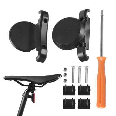 Bike Locator Protective Cover, Black Anti-Theft Bike Mount Locator, GPS Accessory with Safety Anti-Theft Screws and Disassembly Tools, Bike Mount