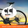 Bike Locator Protective Cover, Black Anti-Theft Bike Mount Locator, GPS Accessory with Safety Anti-Theft Screws and Disassembly Tools, Bike Mount view 2