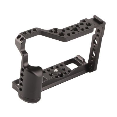 Camera Cage, Aluminium Alloy Video Cage Stabilizer, Photography SLR/Mirrorless Camera Cage Accessory with Cold Shoe Mounts for XT2/XT3