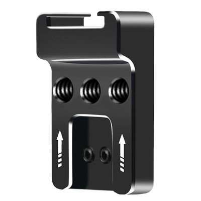 NovelGoal Universal External Cold Shoe Seat Camera Expansion Vertical Mount Adapter for DSLR Rig Attach to Side Cage Quick Release Bracket