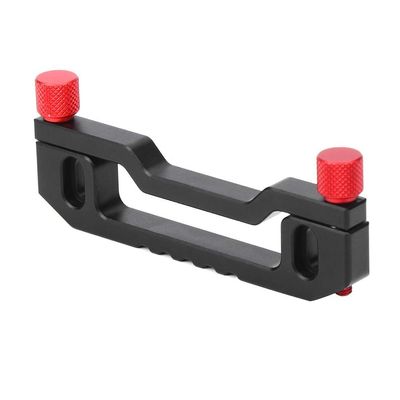 Monitor Cable Clamp, Aluminium Alloy Monitor Cage Cable Clip, High Definition Interface Wire Clip for Fixed Cable