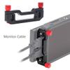 Monitor Cable Clamp, Aluminium Alloy Monitor Cage Cable Clip, High Definition Interface Wire Clip for Fixed Cable view 2