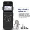 PATINS Digital Voice Recorder Audio Recording Dictaphone MP3 LED Display Voice Activated Support 64G Expansion Noise Reduction view 2