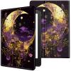 CGFGHHUY Case for 6.8 inch Kindle Paperwhite 11th Generation 2021/Kindle Paperwhite Signature Edition Lightweight Protective Smart Stand Cover with Auto Wake Sleep - Yellow Moon and Flower view 1