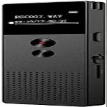 PATINS Digital Voice Activated Recorder,Ultra-Clear Noise Reduction Ultra-Long Standby Long-Distance MP3 Player,One-Key Recording & Voice Activated,for Lecture, Meetings
