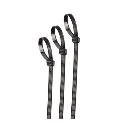 CHATROOM Self-Locking Plastic Nylon Tie 100 PCS Black 5X300cable Tie Fastening Ring3X100 Cable Tie Zip Wraps Strap (Color : Black 100pcs, Size : 4x200mm)