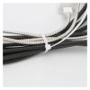 CHATROOM Self-Locking Plastic Nylon Tie 100 PCS Black 5X300cable Tie Fastening Ring3X100 Cable Tie Zip Wraps Strap (Color : Black 100pcs, Size : 4x200mm) view 4