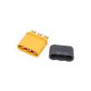 5Pcs MR30 Connector Male + 5Pcs Connector Female Plug Connector with Sheath Housing for RC Lipo Battery view 4