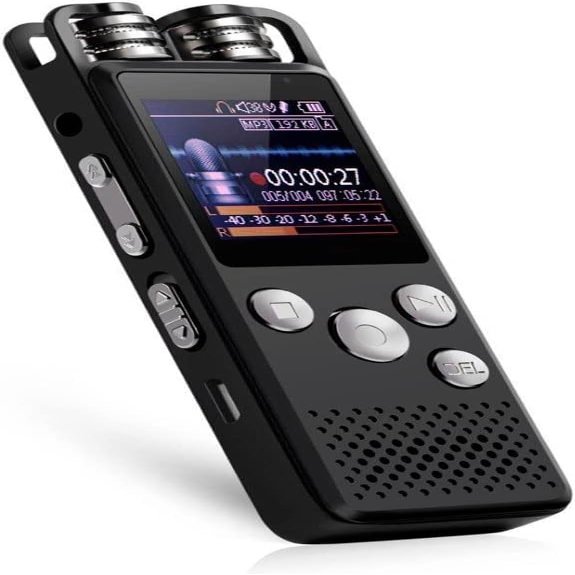 PATINS Professional Voice Activated Digital Audio Voice Recorder 8GB 16GB 32G USB Pen Non-Stop 80hr Recording PCM Support TF-Card