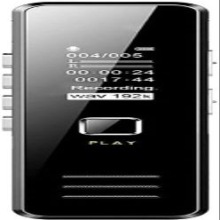 PATINS 32GB Rechargeable USB Recorder Digital Audio Recorder MP3 Player DSP Noise Reduction High-Definition Remote Recording Equipment
