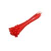 CHATROOM 100pcs Cable Tie Self-Locking 3x100mm/4x200mm/5x300mm Plastic Nylon Tie Fastening Ring Zip Wraps Strap Tie Red Green (Color : Yellow 100 Pieces, Size : 4x250mm W2.7mm) view 2