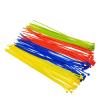 CHATROOM 100pcs 3 * 200mm Self-Locking Nylon Cable Ties 8 Inch 100PCS Plastic Zip Tie Binding Wrap Straps (Color : Purple, Size : 3 * 200mm) view 3