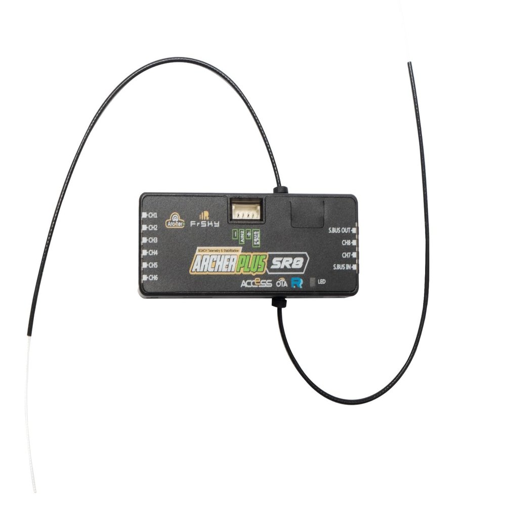 FrSky 2.4GHz Access Archer Plus SR8 6-axis Stabilization Receiver