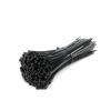 CHATROOM 50/100/200/500pcs Self-Locking Plastic Nylon Tie Black 5X300cable Tie Fastening Ring Cable Tie Zip Wraps Strap Nylon Tie (Color : Black, Size : 500PCS_5X300) view 1